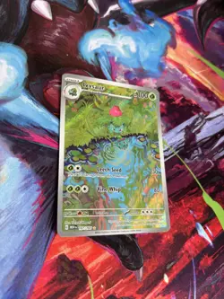 Pokemon TCG Ivysaur 167/165 Illustration Rare Sv: Scarlet & Violet 151 - Image 3