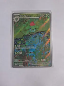 Pokemon TCG Ivysaur 167/165 Illustration Rare Sv: Scarlet & Violet 151 - Image 2