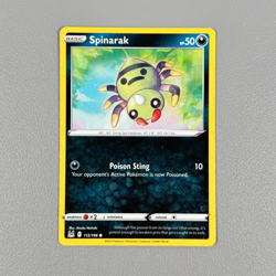 Pokemon TCG Card - Spinarak 112/196 Common | 2022 Lost Origin | Lightly Played - Image 2