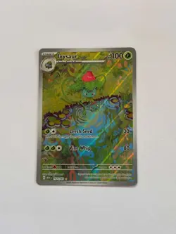 Ivysaur 167/165 Scarlet & Violet - 151 - Holo - Illustration Rare Pokemon TCG - Image 1