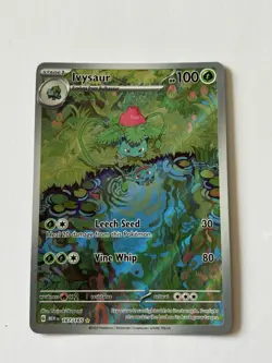 Pokemon TCG Ivysaur Scarlet Violet-151 167/165 Holo Illustration Rare English - Image 1