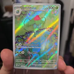 Pokemon TCG Ivysaur Scarlet & Violet-151 167/165 Holo Illustration Rare - Image 1
