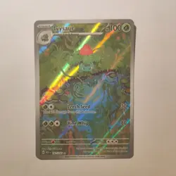 Pokemon TCG Ivysaur Scarlet & Violet-151 167/165 Holo Illustration Rare English - Image 1