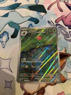 Pokemon TCG Ivysaur Scarlet & Violet 151 Card 167/165 Illustration Rare NM/M - Image 1
