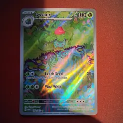 Ivysaur - Illustration Rare - Scarlet & Violet 151 167/165 - Pokemon TCG - Image 1