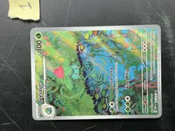 Pokemon TCG Ivysaur Scarlet Violet-151 167/165 Holo Illustration Rare - Image 1