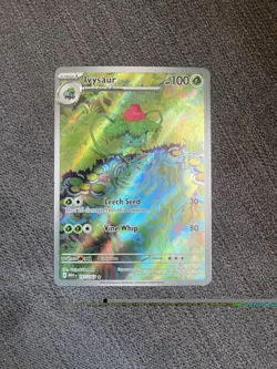 Pokemon TCG Ivysaur Scarlet Violet-151 167/165 Holo Illustration Rare NM - Image 1