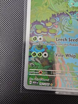 Pokemon TCG Ivysaur Scarlet Violet-151 167/165 Holo Illustration Rare - Image 3