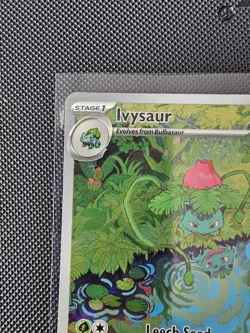Pokemon TCG Ivysaur Scarlet Violet-151 167/165 Holo Illustration Rare - Image 4