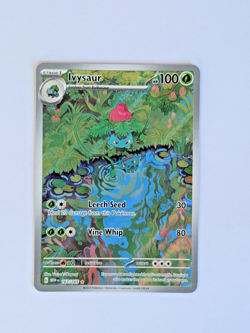 Pokemon TCG Ivysaur Scarlet & Violet-151 167/165 Holo Illustration Rare - Image 1