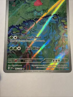 Pokemon TCG Ivysaur Scarlet Violet-151 167/165 Holo Illustration Rare Mint - Image 2