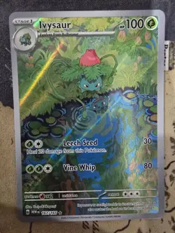 Pokemon TCG Ivysaur Scarlet & Violet-151 167/165 Holo Illustration Rare - Image 1