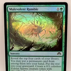 Magic The Gathering Malevolent Rumble Foil MH3 0161 Common Modern Horizons 3 MTG - Image 1