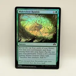 Magic The Gathering Malevolent Rumble Foil MH3 0161 Common Modern Horizons 3 MTG - Image 2