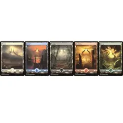 Hour Of Devastation x5 Full Art Land Set x1 Of Each Art - Near Mint - MTG Magic - Image 1