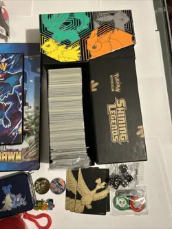 HUGE Pokemon Card Collection Lot Holos & Vintage-BINDERS / TINS / Figures + MORE - Image 2