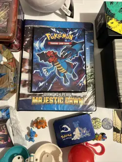HUGE Pokemon Card Collection Lot Holos & Vintage-BINDERS / TINS / Figures + MORE - Image 3