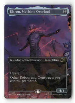 Ultron, Machine Overlord (Borderless) 507 Rare Foil MTG MSC NM - Image 2