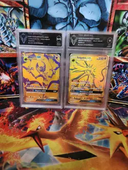 Pokemon - Lunala GX SM103a & Solgaleo GX SM104a Hidden Fates Gold Promos tcg - Image 1