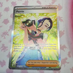 Perrin 220/167 SV06 Twilight Masquerade Full Art Holo SIR Trainer English - Image 2