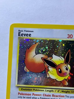EEVEE 11 P WIZARDS BLACK STAR PROMOS POKEMON HOLO NM/M SWIRL RARE - Image 2