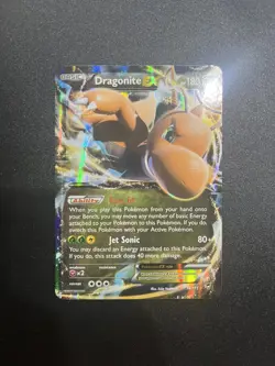 Dragonite EX 74/111 Ultra Rare XY Furious Fist Pokemon TCG MP - Image 1