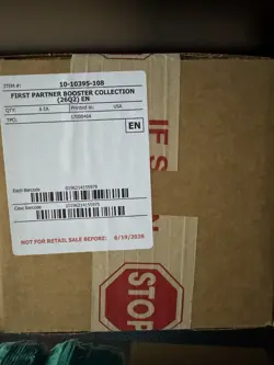 Pokemon TCG First Partner Illustration Series 2 CASE (6 BOXES) SEALED - Image 1