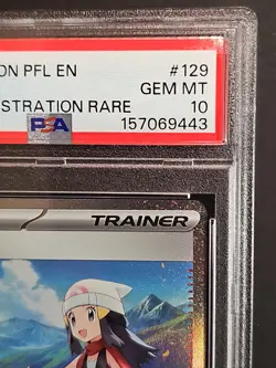PSA 10 Dawn 129/094 Special Illustration Rare SIR Phantasmal Flames Pokemon 2025 - Image 5