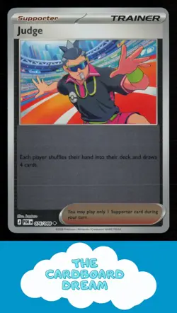 Judge ME03: Perfect Order #076/088 Reverse Holo Pokemon Card - Image 1