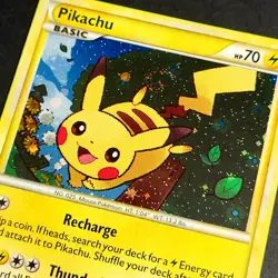 Pokemon Pikachu HGSS03 Holo Black Star Promo Card HeartGold SoulSilver TCG - Image 3