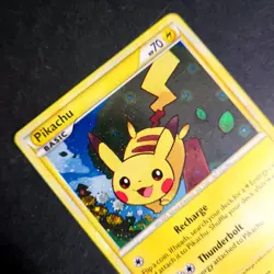 Pokemon Pikachu HGSS03 Holo Black Star Promo Card HeartGold SoulSilver TCG - Image 4