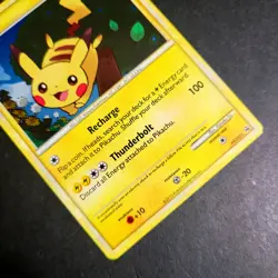 Pokemon Pikachu HGSS03 Holo Black Star Promo Card HeartGold SoulSilver TCG - Image 5