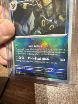 Umbreon (Poke Ball) 059/131 SV: Prismatic Evolutions Rare Holo Pokemon Card - Image 2