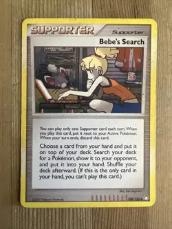 Bebe's Search - 109/123 - Uncommon HP English Pokemon Mysterious Treasures - Image 1