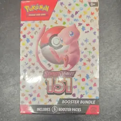 Pokemon TCG Scarlet & Violet 151 Booster Bundle Box 6 Packs English 2023 Mew - Image 1