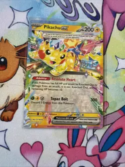 Pikachu Ex POKEMON WORLD CHAMPIONSHIP 2025 Stamp Card - Image 2