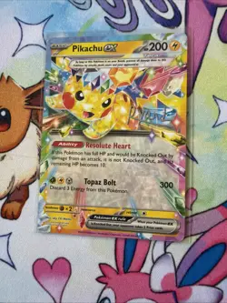 Pikachu Ex POKEMON WORLD CHAMPIONSHIP 2025 Stamp Card - Image 3