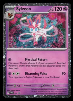 Sylveon (Cosmos Holo) 172 Holo Promo Scarlet & Violet Promo Pokemon Holo NM - Image 1