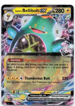 Iono's Bellibolt ex 070/217 Holo Ascended Heroes - Image 1