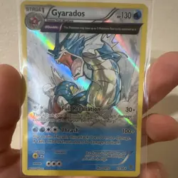 Pokemon TCG Gyarados 21/98 XY Ancient Origins Holo Rare LP - Image 1