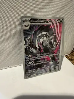 Pokemon TCG Galarian Obstagoon Secret Rare Full Art Holo 245/217 EN - Image 2
