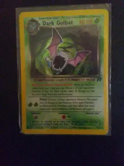 Dark Golbat Pokemon - Team Rocket - Holo Rare - Image 1