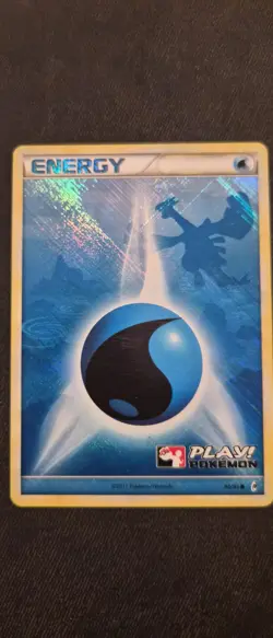 2011 POKEMON CALL OF LEGENDS LUGIA WATER ENERGY 90/95 PLAY! STAMPED HOLO NM - Image 1