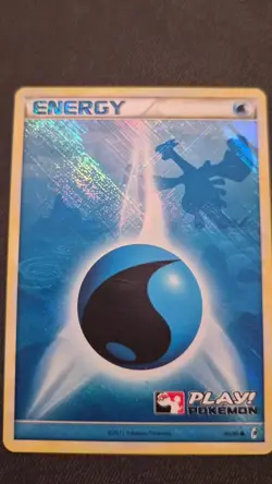 2011 POKEMON CALL OF LEGENDS LUGIA WATER ENERGY 90/95 PLAY! STAMPED HOLO NM - Image 2