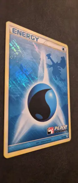 2011 POKEMON CALL OF LEGENDS LUGIA WATER ENERGY 90/95 PLAY! STAMPED HOLO NM - Image 4