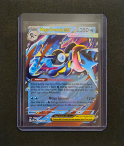 Mega Greninja ex 22/86 Double Rare Pokemon Chaos Rising ME04 NM - Image 1