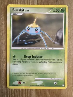 Surskit - 104/123 - Common HP, English Pokemon Mysterious Treasures - Image 1