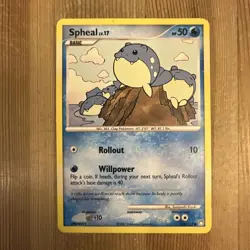 Spheal - 102/123 - Common LP English Pokemon Mysterious Treasures - Image 1
