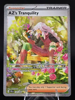 AZ’s Tranquility 120/086 Special Illustration Rare Me04: Chaos Rising Pokemon NM - Image 1