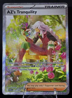 AZ’s Tranquility 120/086 Special Illustration Rare Me04: Chaos Rising Pokemon NM - Image 2